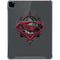 DC Comics Superman Grey Eye Collage iPad Pro 12.9in (2020) Clear Case